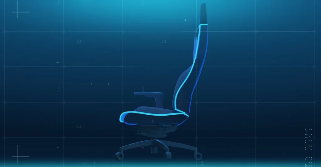Der RECARO Exo Gaming Seat setzt bei der Materialauswahl auf Stoffe fรผr lange Haltbarkeit und Atmungsaktivitรคt.