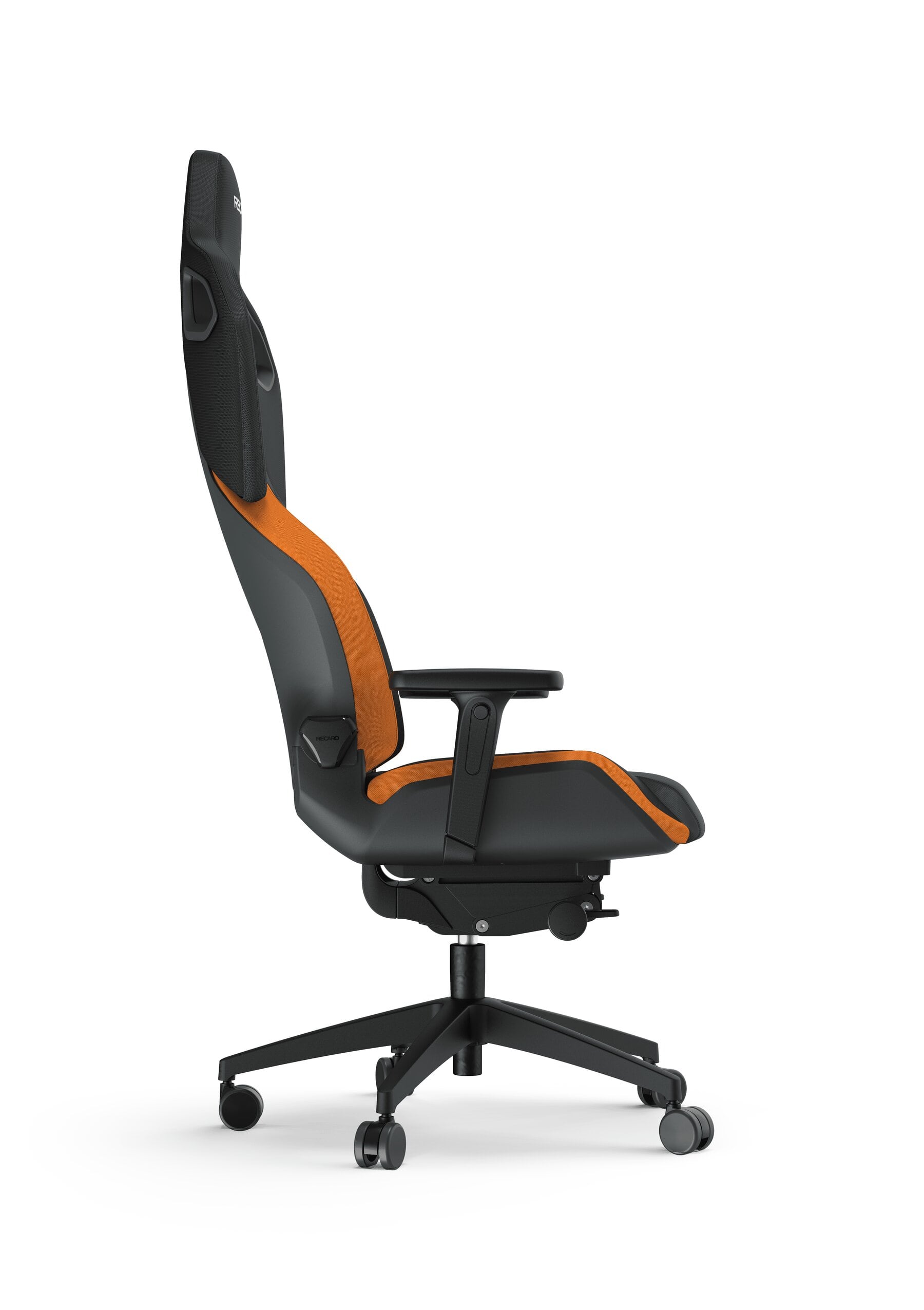 recaro-exo-tramonto-arancio-vista laterale